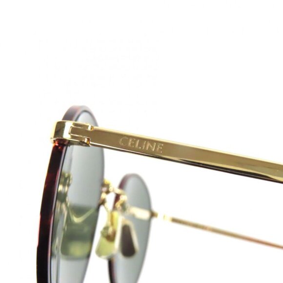 Celine Boston Eyewear Sunglasses Brown Gold main image 6